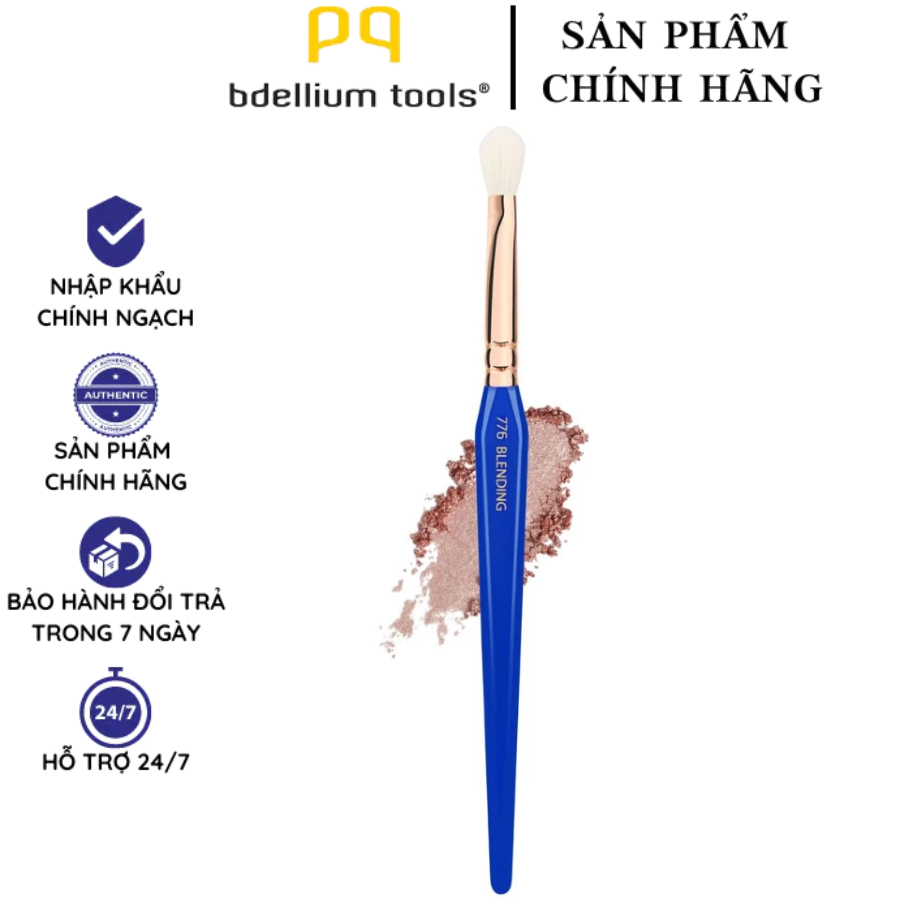 Cọ Đánh Phấn Mắt Và Blending Mắt Bdellium Tools Golden Triangle B776 Blending